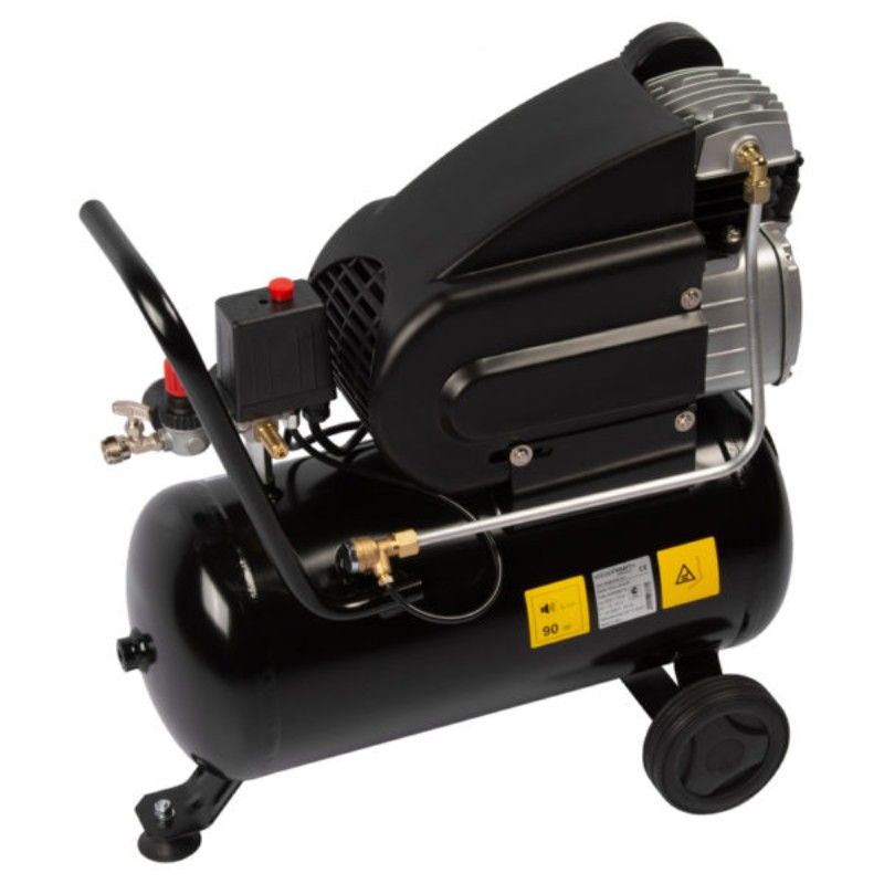 Масляный поршневой компрессор с прямым приводом WIEDERKRAFT WDK-90225 225 л/мин, 24 л - изображение 3