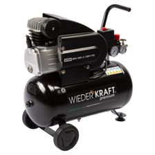 Масляный поршневой компрессор с прямым приводом WIEDERKRAFT WDK-90225 225 л/мин, 24 л - изображение 9