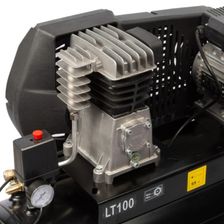 Масляный поршневой компрессор с ременным приводом WIEDERKRAFT WDK-91040 400 л/мин, ресивер 100 л - изображение 16