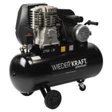 Компрессор воздушный ременной WIEDERKRAFT WDK-91053 100л 423л/мин - изображение 11