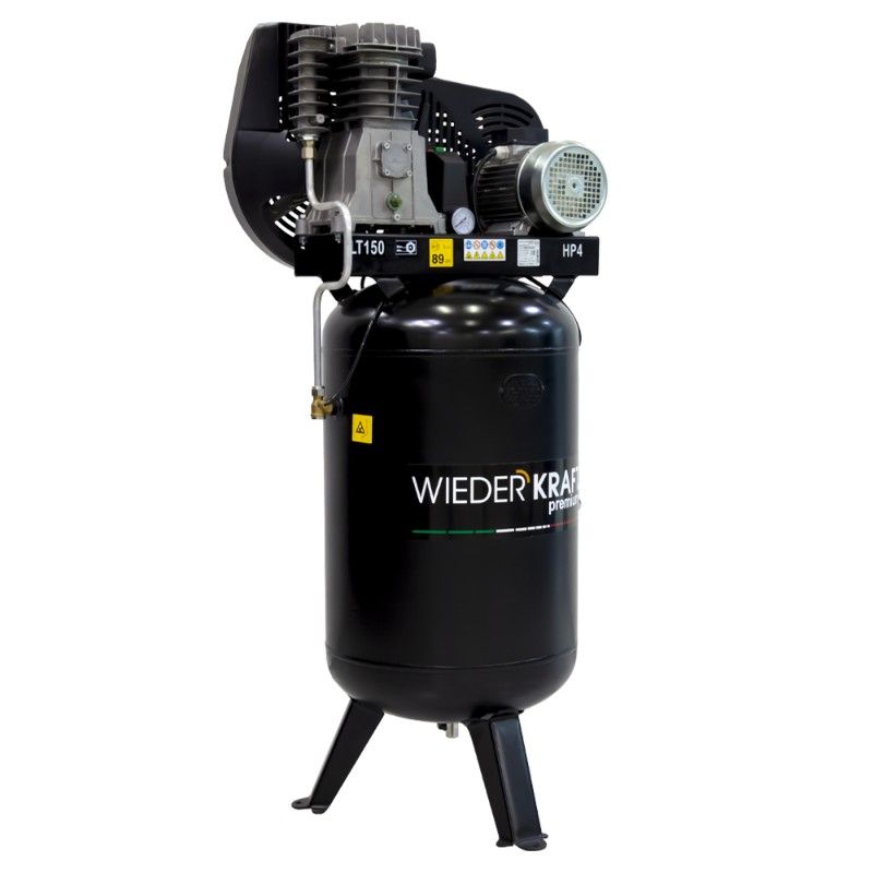 Компрессор воздушный вертикальный WIEDERKRAFT WDK-91554 150л 541л/мин - изображение 2