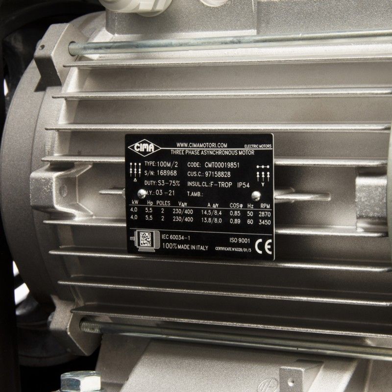 Компрессор стационарный воздушный WIEDERKRAFT WDK-92060 200л 606л/мин - изображение 8