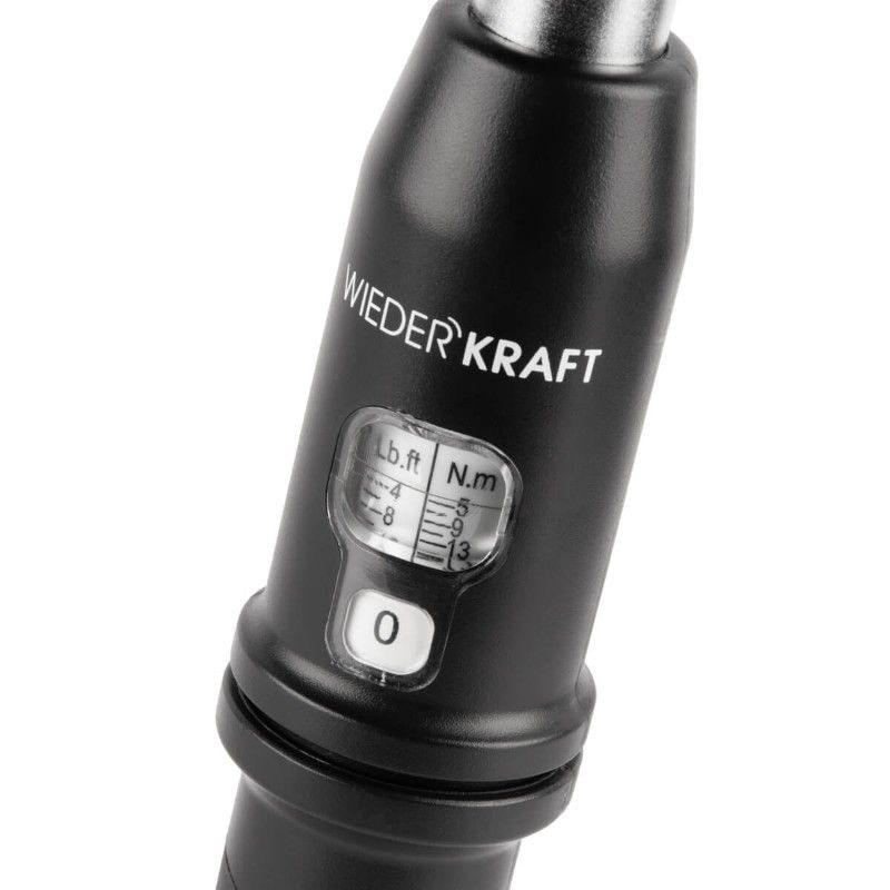 Динамометрический ключ WIEDERKRAFT WDK-NX50350 50-350 Нм трещотка с проходным  квадратом 1/2 - изображение 3