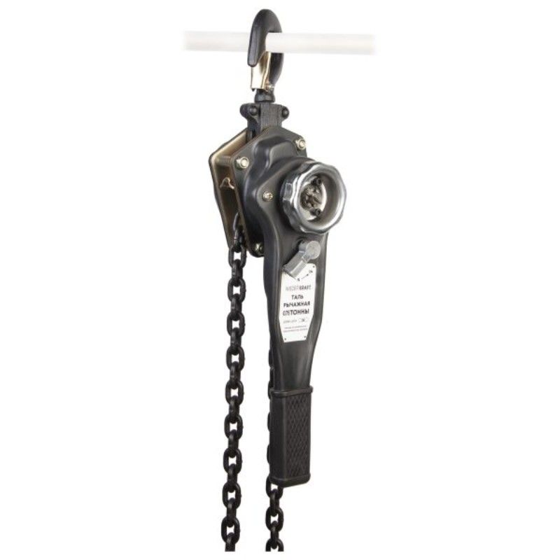 Таль рычажная WIEDERKRAFT WDK‐HSH‐A075X3 750 кг цепь 3 метра - изображение 5