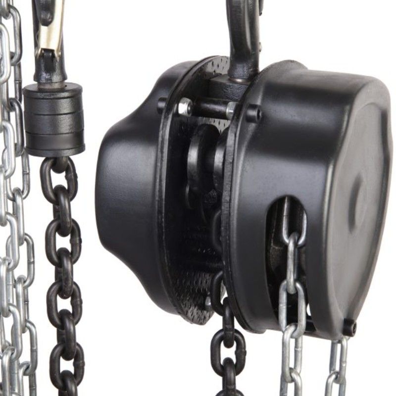 Таль цепная WIEDERKRAFT WDK‐HSZ‐C020X3 2000 кг цепь 3 метра - изображение 5