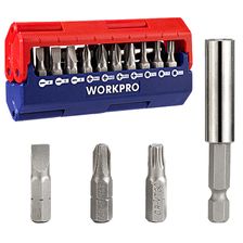 Биты WORKPRO с держателем 13 предметов - изображение 6