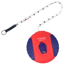 Рулетка WORKPRO 30м фиберглассовый корпус - изображение 10