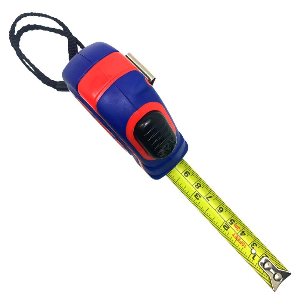 Рулетка WORKPRO пластмассовая 3м(10фут)*16мм самоблокирующаяся - изображение 3