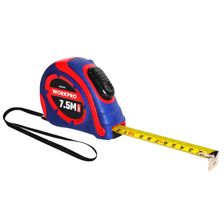 Рулетка WORKPRO пластмассовая 7.5м(25фут)*25мм самоблокирующаяся - изображение 7