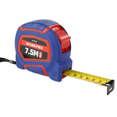 Рулетка WORKPRO 8м(26футов)*25мм металлический корпус - изображение 7