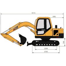 Экскаватор Yuchai YC 80-9 - изображение 37