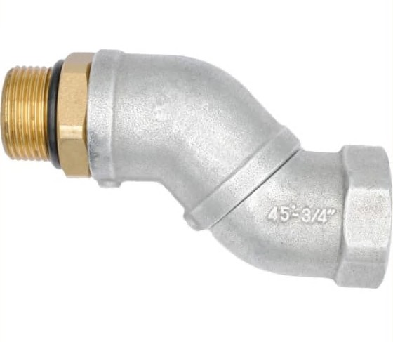 Z-соединение Petropump AC-45A 3/4”bsp (f)х3/4” bsp (m) алюминиевое PP180032