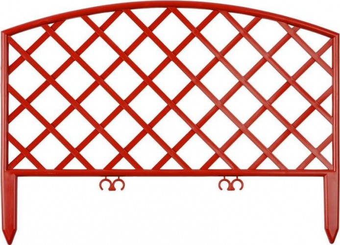 Забор декоративный GRINDA "ПЛЕТЕНЬ" 24x320см, терракот 422207-T 422207-Т