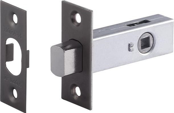 Задвижка дверная НОРА-М З-45 "Графит" 17215