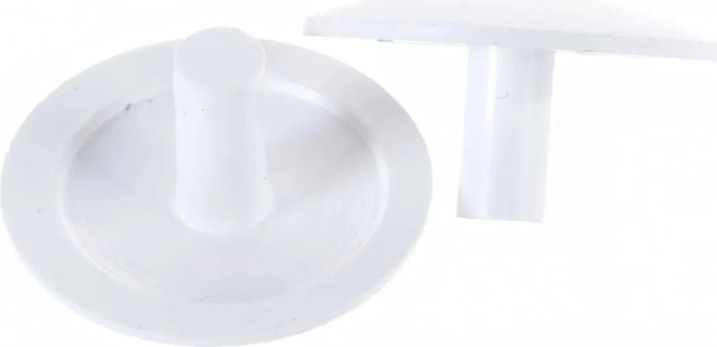 Заглушка ЕВРОПАРТНЕР ST-5 белая (25 000шт.) 76062309