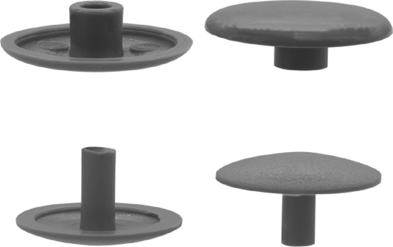 Заглушка ЕВРОПАРТНЕР ST-5 серая (25 000шт.) 76062326