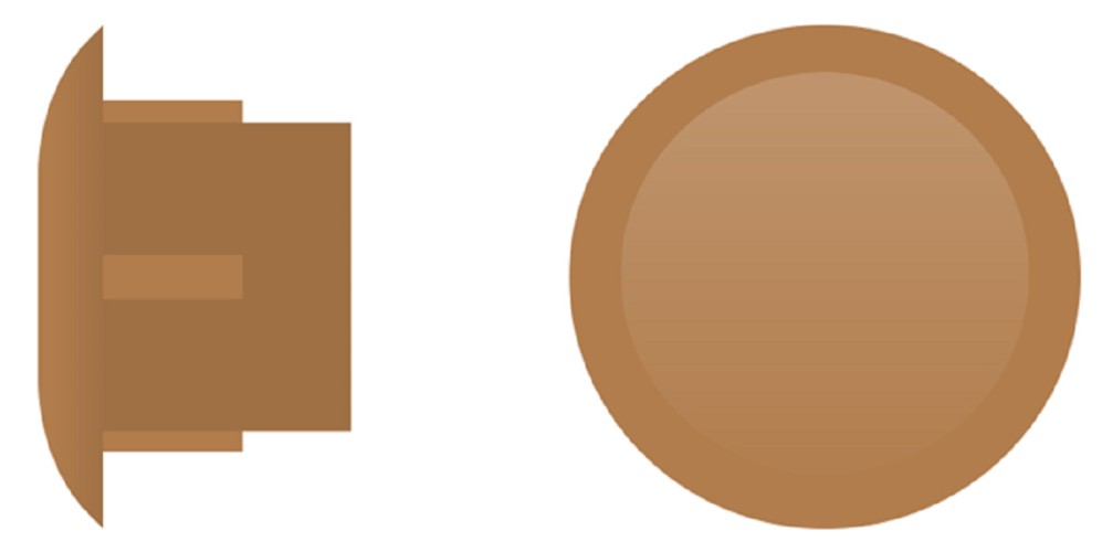 Заглушка ЕВРОПАРТНЕР ZH- 10 бук (16 000шт.) 76062387