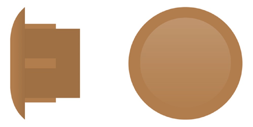 Заглушка ЕВРОПАРТНЕР ZH- 12 бук (10 000шт.) 76062388