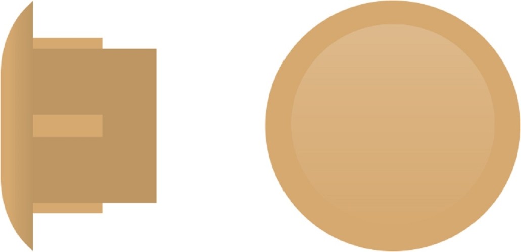 Заглушка ЕВРОПАРТНЕР ZH- 12 сосна (10 000шт.) 76062372