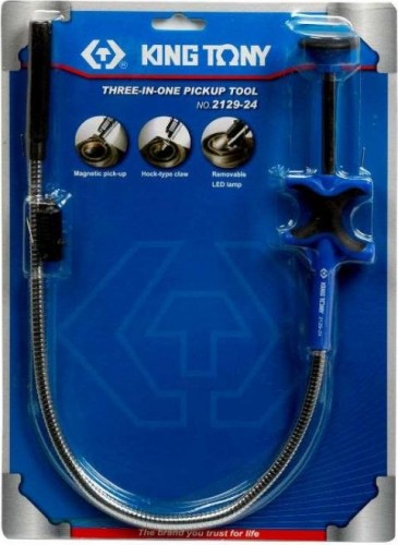 Захват механический гибкий KING TONY LUX 640 мм с подсветкой 2129-24 2129-24 - изображение 2