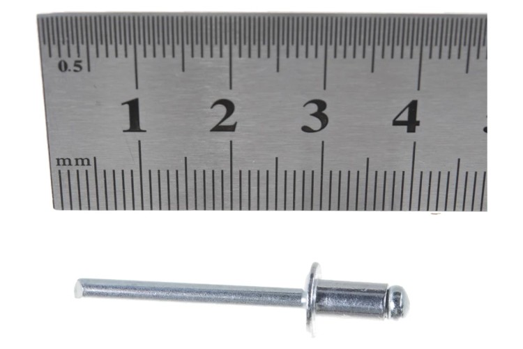 Заклепка алюминиевая Кобальт 918-535 вытяжные 4,8х8 мм (500 шт.)