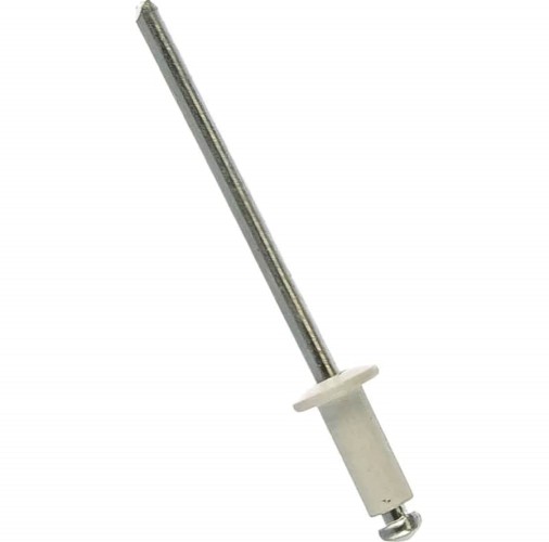 Заклепка алюминиевая Кобальт 911-048 вытяжные 3,2х8 мм, белые ral 9003 (50 шт.)