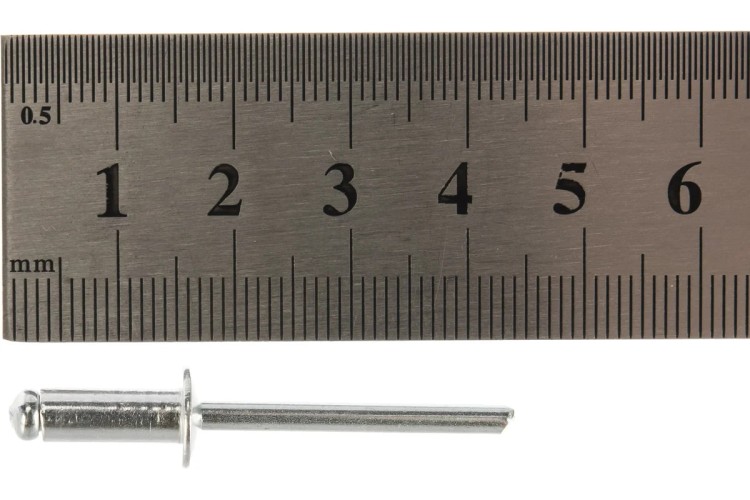 Заклепка алюминиевая Кобальт 918-559 вытяжные 4,8х12 мм (500 шт.) - изображение 4