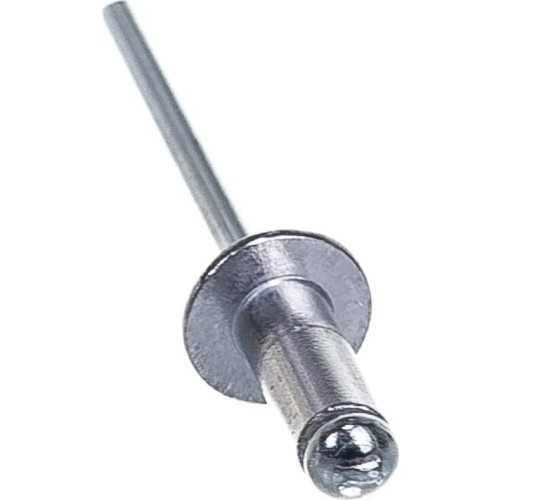 Заклепка алюминиевая Кобальт 918-498 вытяжные 4,0х10 мм (500 шт.) - изображение 2