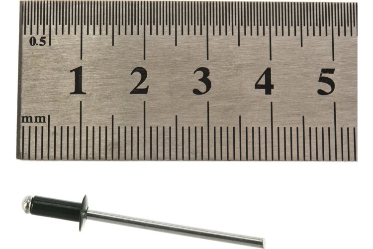 Заклепка алюминиевая Кобальт 910-980 вытяжные 3,2х8 мм, зеленые ral 6005 (50 шт.) - изображение 5