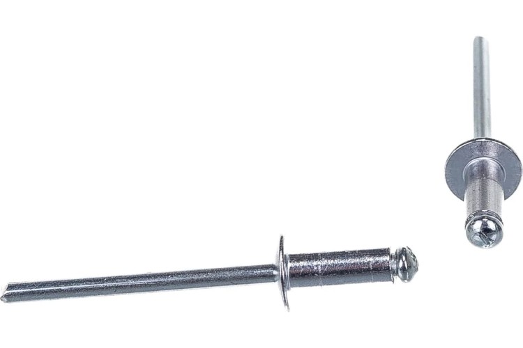 Заклепка алюминиевая Кобальт 918-498 вытяжные 4,0х10 мм (500 шт.) - изображение 3