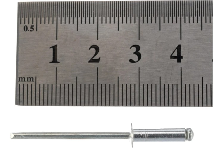 Заклепка алюминиевая Кобальт 910-799 вытяжные 3,2х12 мм (50 шт.) - изображение 4