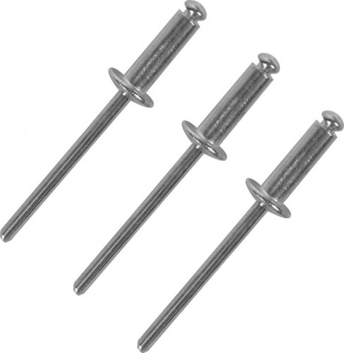 Заклепка алюминиевая SORMAT 4.0x12 вытяжная (50 шт) 9630294012