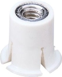 Заклепка резьбовая  М8 х 19,0 мм (уп.50 шт.)  нейлоновая с плоским бортом CN429