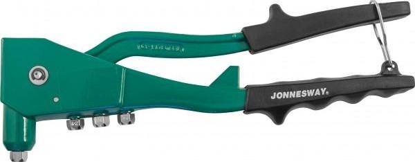 Заклепочник ручной рычажный универсальный JONNESWAY V1102 для вытяжных и резьбовых заклепок 046141 - изображение 2