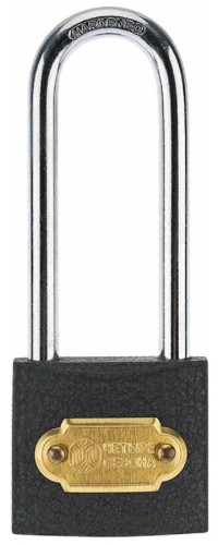 Замок навесной ЧЕТЫРЕ СЕЗОНА 79-0023 серия Чугун 32 мм длинная дужка - изображение 3