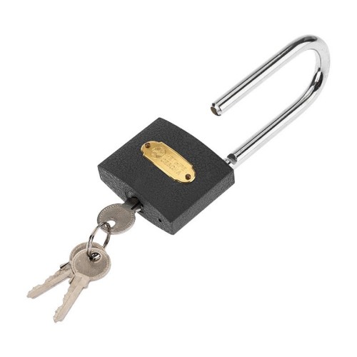 Замок навесной ЧЕТЫРЕ СЕЗОНА 79-0026 серия Чугун 60 мм длинная дужка - изображение 3