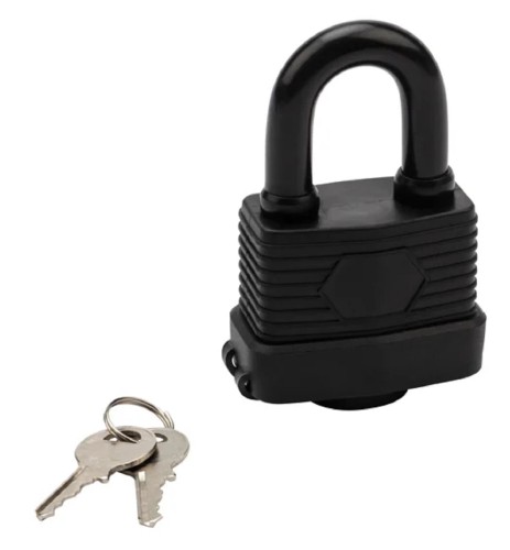 Замок навесной ЧЕТЫРЕ СЕЗОНА 79-0115 всепогодный 50 мм