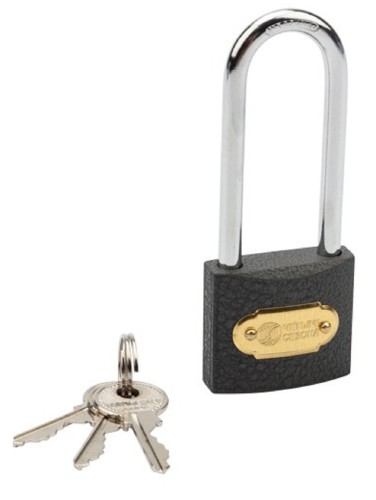 Замок навесной ЧЕТЫРЕ СЕЗОНА 79-0024 серия Чугун 40 мм длинная дужка