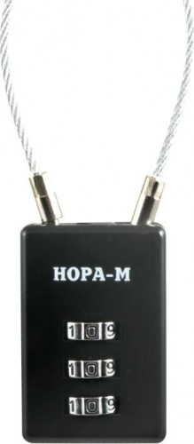 Замок навесной кодовый НОРА-М 620 для чемодана "Черный" 26 мм 17085