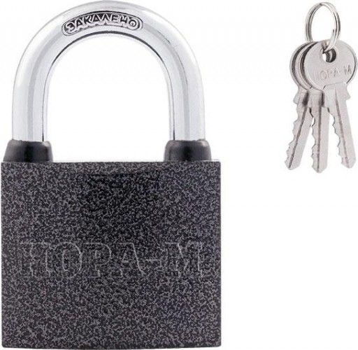 Замок навесной НОРА-М ЗН-212 "Темный" 50мм 6706