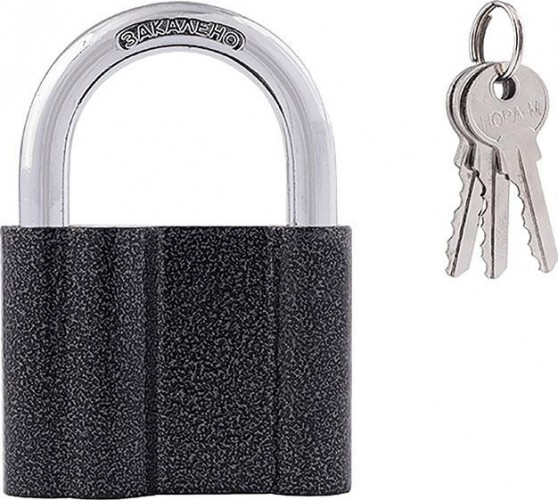 Замок навесной НОРА-М ЗН-213 "Темный" 80мм 12978