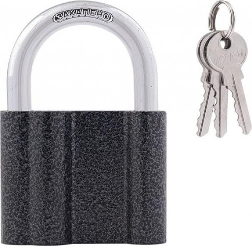 Замок навесной НОРА-М ЗН-213 "Темный" 70мм 7861