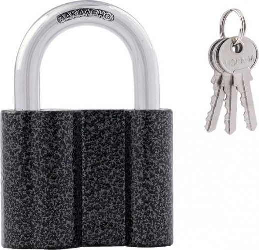 Замок навесной НОРА-М ЗН-213 "Темный" 60мм 7860