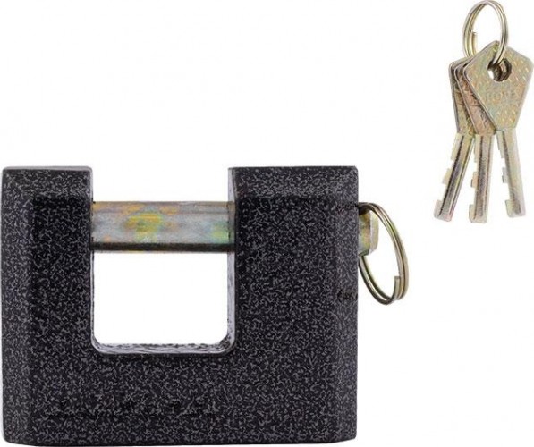 Замок навесной НОРА-М ЗН-406 "Серый" 80мм 13798