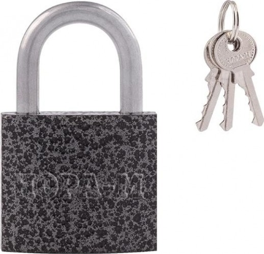 Замок навесной НОРА-М ЗН-800 "Темный" 32 мм 16808