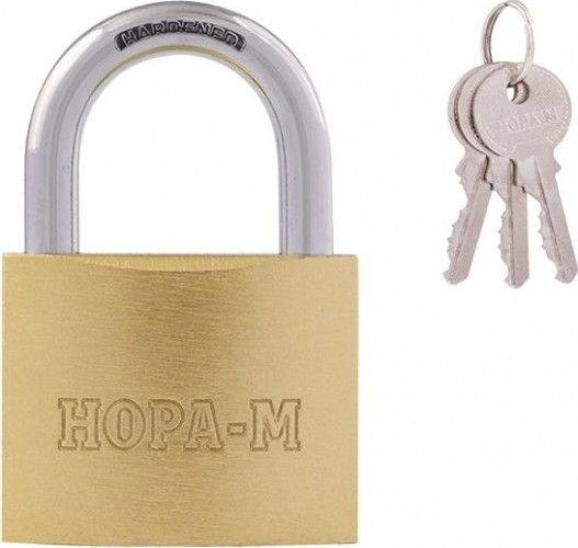 Замок навесной НОРА-М ЗН-810 "Латунь" 63 мм 16880