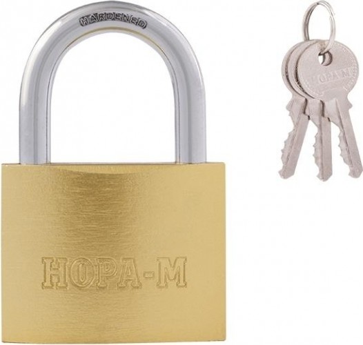 Замок навесной НОРА-М ЗН-810 "Латунь" 75 мм 16881