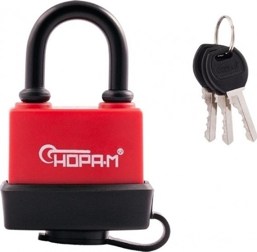 Замок навесной НОРА-М ЗНВ-700-38 всепогодный "Красный" 45 мм 16722