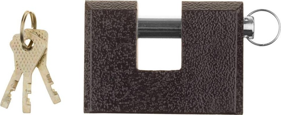 Замок навесной ЗУБР МАСТЕР усиленный, дисковый механизм секрета, ключ 7 pin,  3720-3_z01