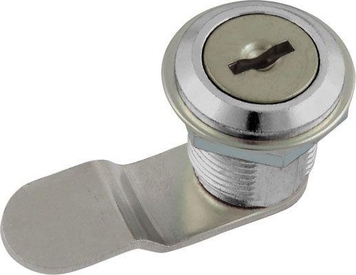 Замок почтовый НОРА-М 6103 ИП для ящика с изогнутой планкой "Хром" 8472